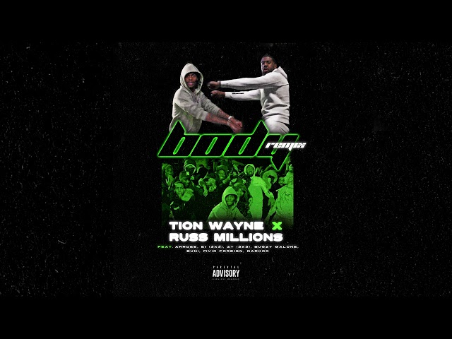Tion Wayne x Russ Millions - Body Remix (Ft. Arrdee, E1, Bugzy , Fivio Foreign, ZT, Darkoo, Buni)