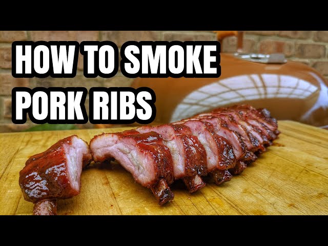 How to Smoke Pork Ribs in the Weber Kettle