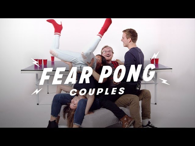 Couples Play Fear Pong (Analisa & Aaron vs. Ian & Makaela) | Fear Pong | Cut