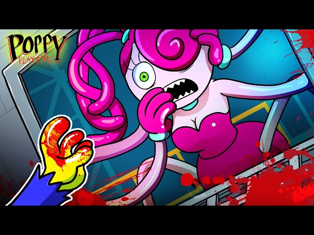 [Animatoin] The Past of Mommy Long Legs | POPPY PLAYTIME & FNAF SB ANIMATION COMPILATION | SLIME CAT