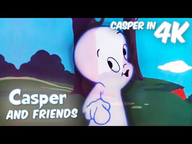 Casper Wants YOU To Join His Adventure! 🪄 | Casper and Friends in 4K | 1 Hour Compilation | Cartoon
