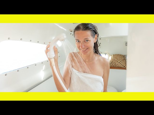 Marie enjoys a steaming hot shower (Learning By Doing Ep221)