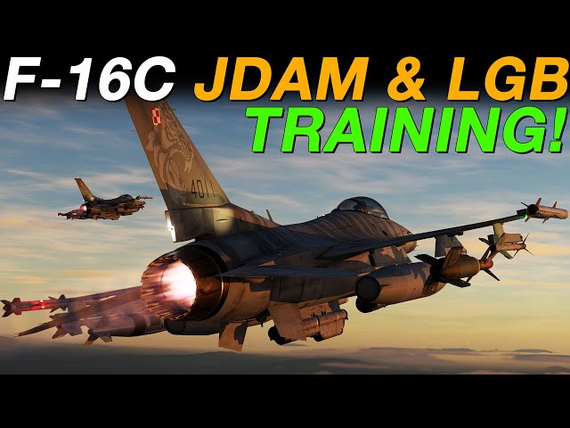 DCS F-16C Viper | LGB & JDAM Training for Beginners!
