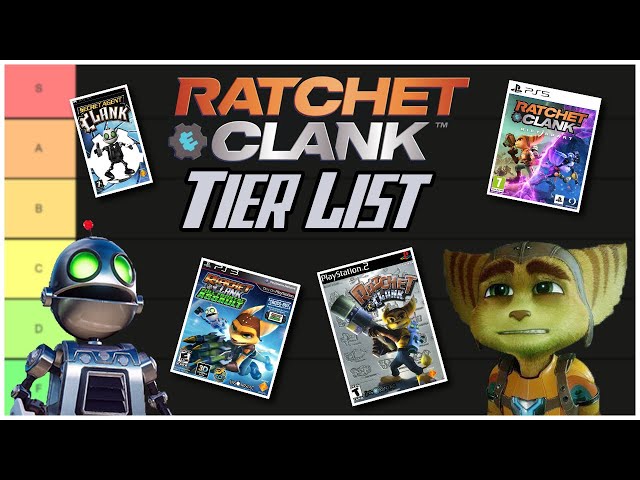 Ranking ALL of the Ratchet and Clank Console Games - Tier List