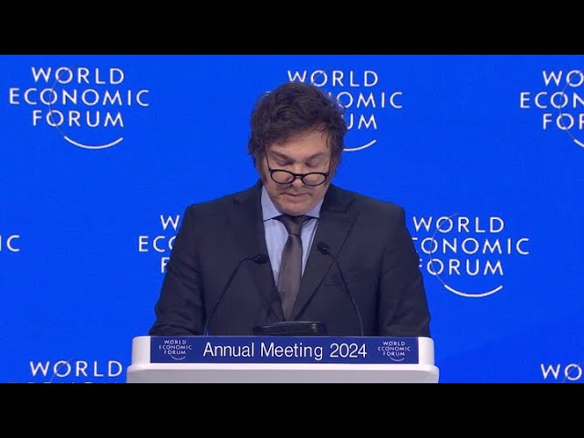 Javier Milei addresses World Economic Forum in Davos | FULL SPEECH