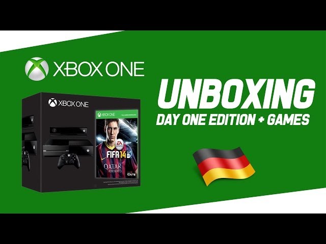 XBOX One Unboxing (Day One Edition) Deutsch/German