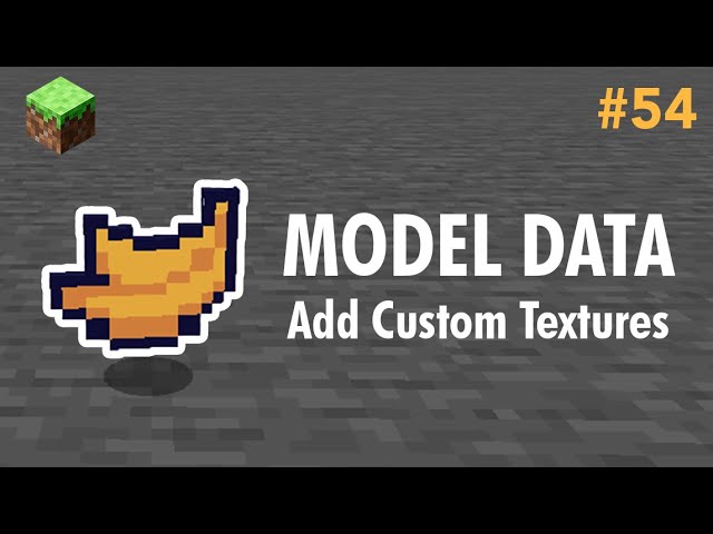 Ep54. Custom Model Data In Minecraft (Advanced Full Guide)