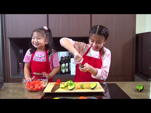Cooked by Celine - How To Cook Avocado And Tomato Salad | Celine Tam | Dion Tam |