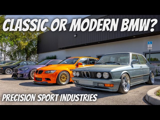 SHOP TOUR  - Crazy Wide Body BMW M2, M3 Wagon GTS Tribute, And Tons Of Classic BMW's