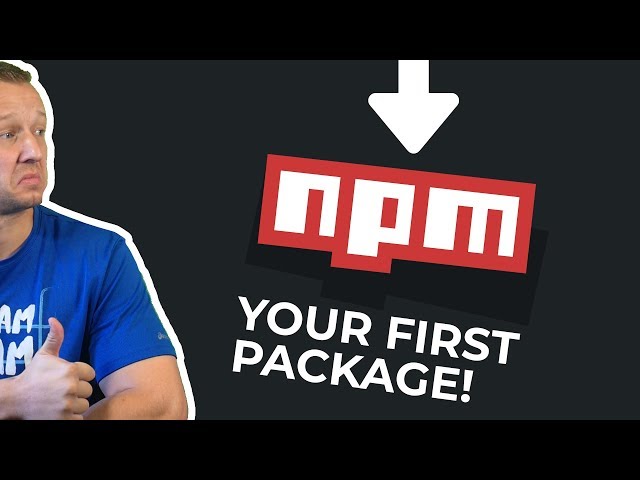 Writing & Publishing your First NPM Package!