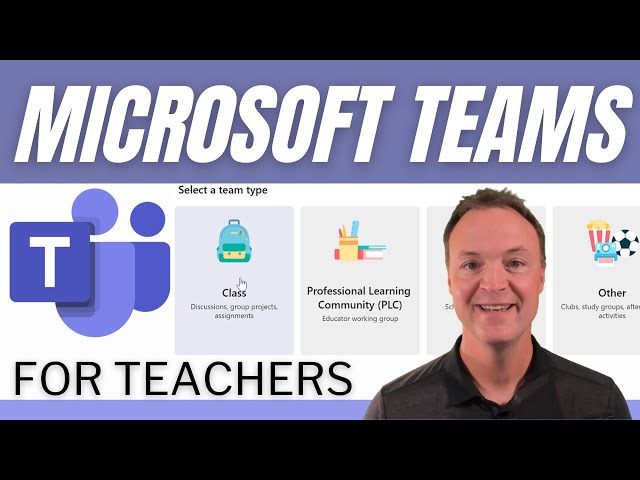 How to use Microsoft Teams for Teachers - Beginner's Tutorial