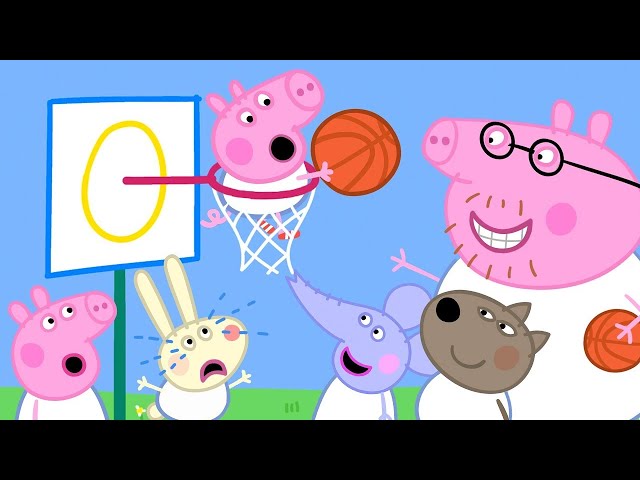Best of Peppa Pig 🐷 Daddy Pig the Basketball Coach 🏀 Full Episodes