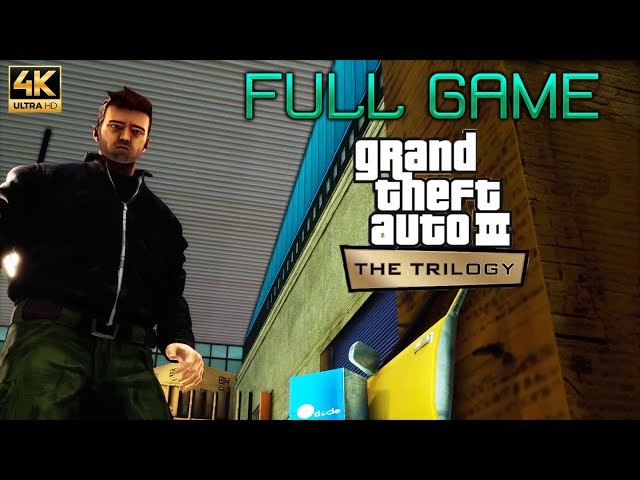 GTA 3 REMASTERED - Full Game Story (WITH MUSIC & GLITCHLESS - 4K ULTRA HD)