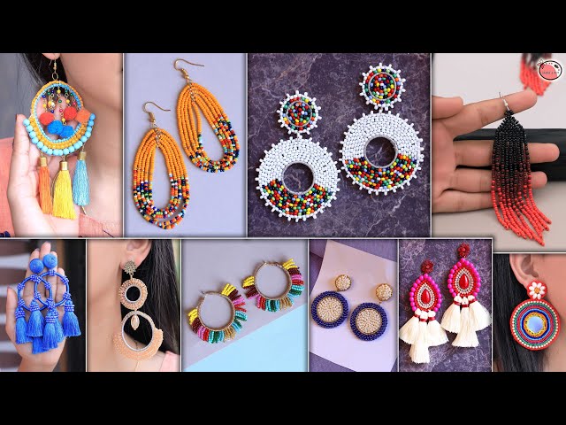 10 New Fashion Earrings Ideas | Suitable on Western & Traditional Kurti, Gown Dresses & Saree