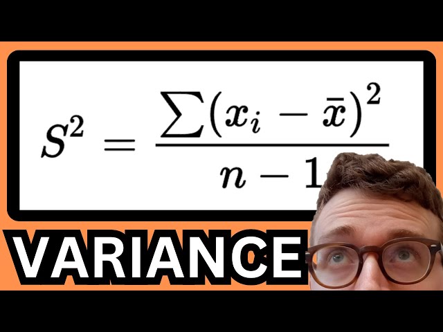 How to Calculate the Variance and Standard Deviation (EXAMPLE)