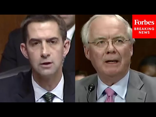 Tom Cotton Grills CEO Over Firings Of Employees Who Refused To Wear 'Gay Pride' Symbol