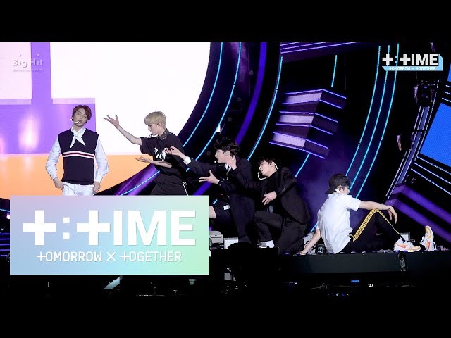 [T:TIME] ‘어느날 머리에서 뿔이 자랐다 (CROWN)’ stage @SBS Super Concert in Gwangju - TXT (투모로우바이투게더)