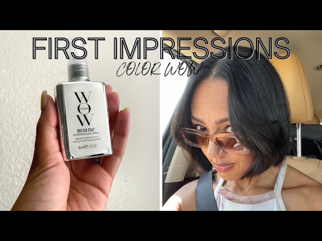 FIRST IMPRESSIONS | COLOR WOW DREAM COAT SUPERNATURAL SPRAY ON NATURAL HAIR