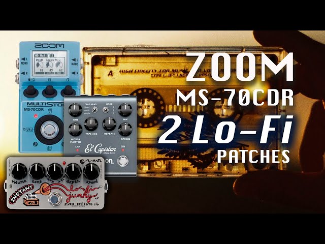 📼The BEST  Zoom Multistomp  Lo-Fi Patches  🎞️