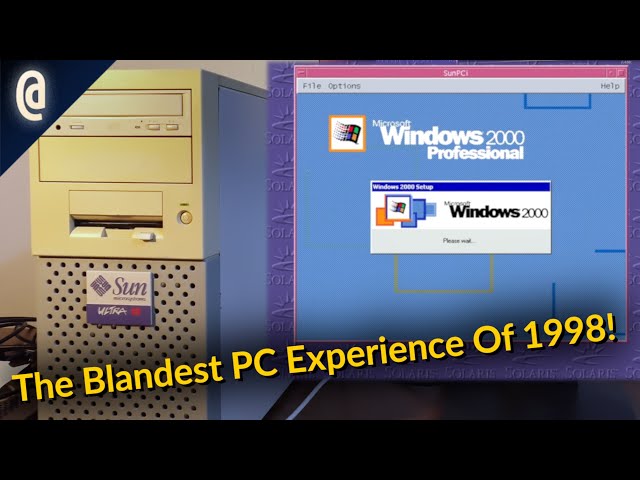 The Blandest PC Experience You Could Buy In 1998 For $7,000 ... // Exploring the SunPCI