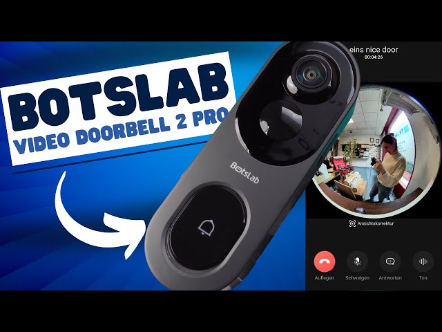 Sicherheit mit Stil: Botslab Video Doorbell 2 Pro im Test /moschuss.de
