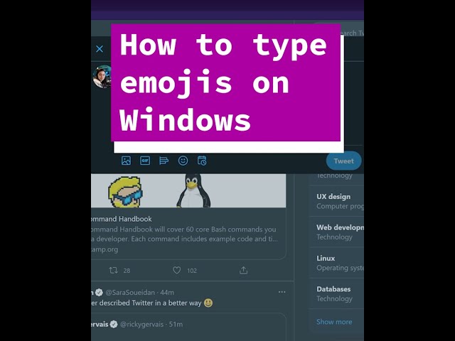 How to add quickly emojis on Windows #shorts