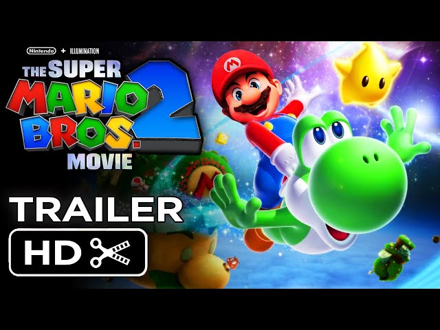 The Super Mario Bros Movie 2 (2024) | Teaser Trailer Announcement Concept - Illumination Animation