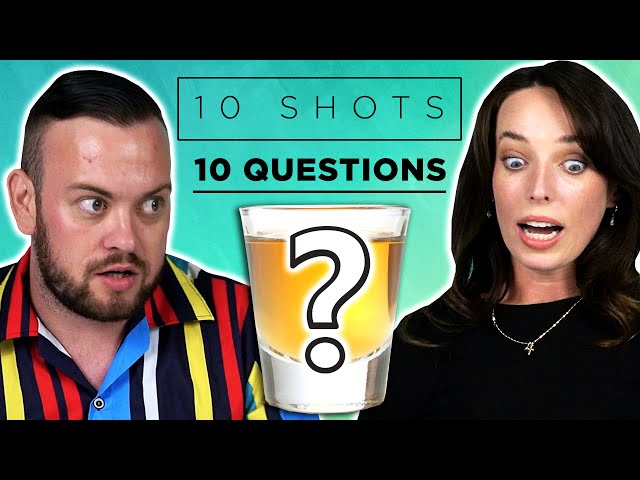 Irish People Try 10 Shots, 10 Questions: Jamie & Ciara