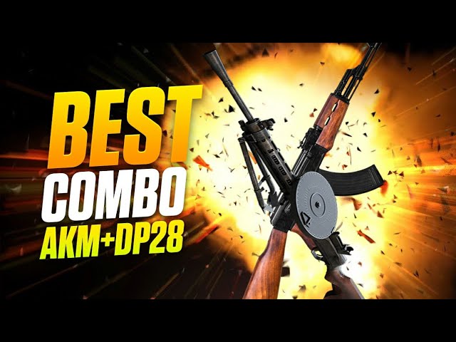 USING AKM + DP28 COMBO IN SCRIMS AFTER A LONG TIME || PUBG MOBILE