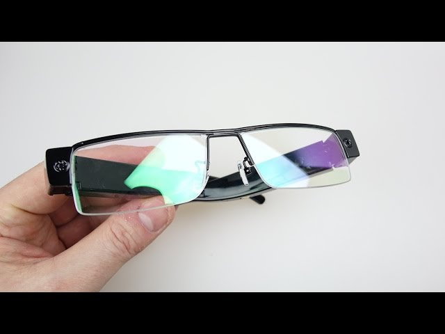 1080p Hidden Camera Spy Glasses - REVIEW & DEMO (2014 Video)