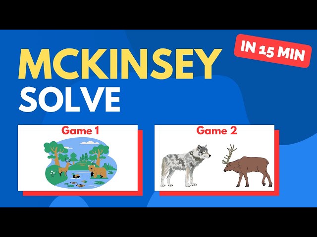Ace the McKinsey Solve in 15 Minutes | Step-By-Step Guide to All Games