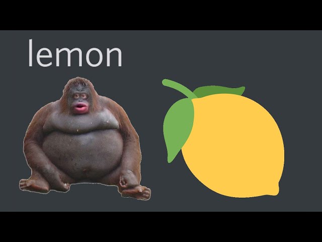 monke eats lemon and dies(?)
