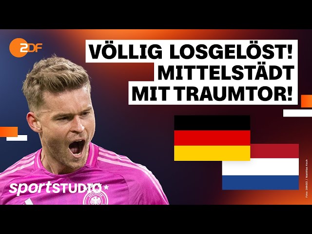 Deutschland – Niederlande Highlights | Freundschaftsspiel | sportstudio