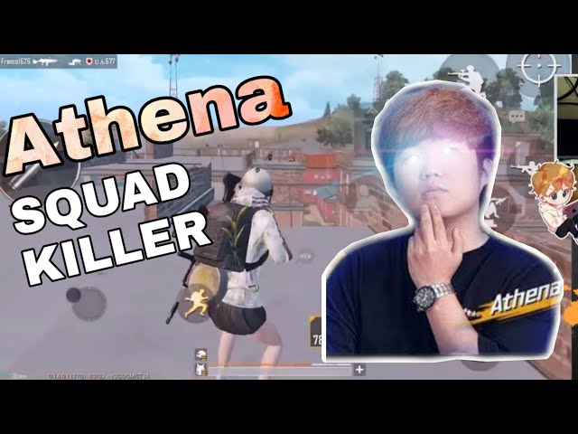 Athena Gaming : Squad Killer |  PUBG MOBILE | 1 vs 4 Moments | Clutch - Part 2