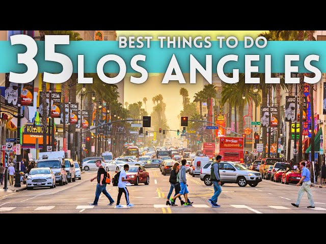Best Things To Do in Los Angeles 2024 4K