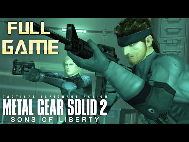 Metal Gear Solid 2: Sons of Liberty | Full Game Walkthrough | No Commentary