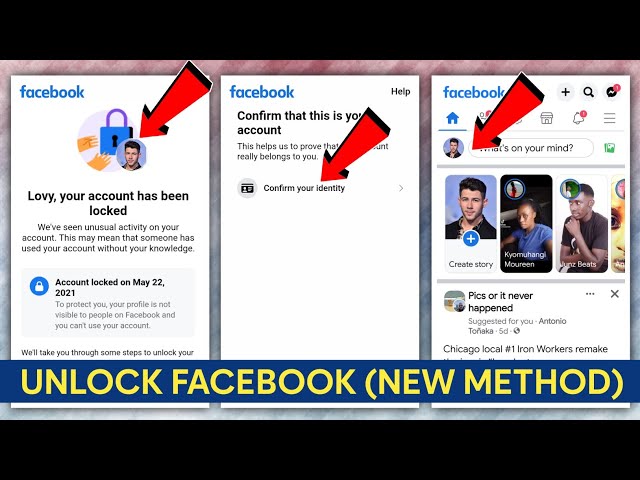 How to Unlock Facebook Account 2024 Your Account has been Locked Facebook