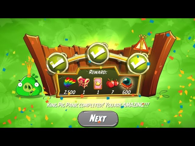 Angry Birds 2 King Pig Panic Today How to Play King Pig Panic Today AB2 KPP Today #100524