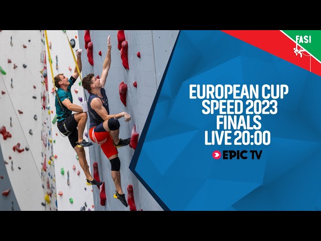 Speed European Cup FINALS | LIVE Competition Climbing | EC24