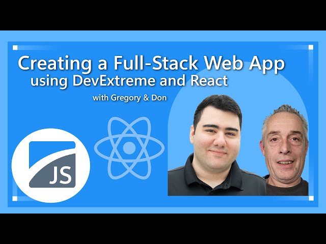 DevExtreme React with Don and Gregory: DX Cloud Part 7