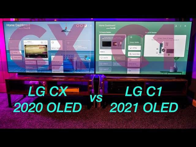 LG C1 vs LG CX | Which LG OLED Should you Buy? Head 2 Head Full Review