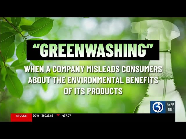 WATCHING YOUR WALLET: How to spot greenwashing