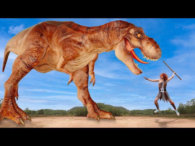 Lost In Dinosaur Park | Best Of T-rex Chase | Jurassic Park Fan-Made Movie | Dinosaur | Ms.Sandy