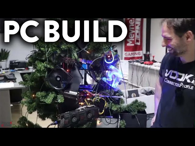 OMG ! Der Tannenbaum PC für Weihnachten -  Live Build