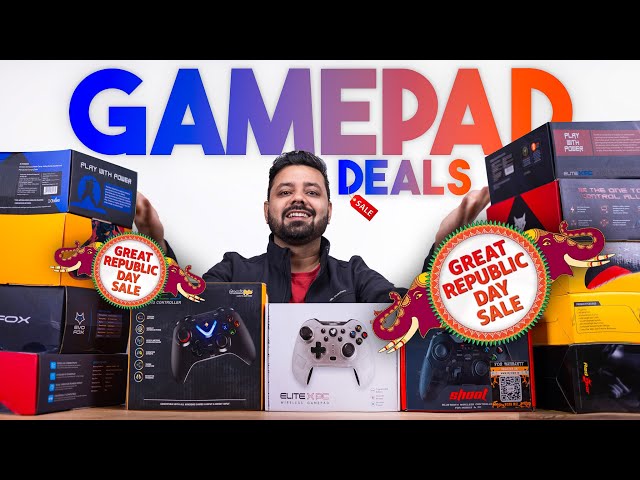 BEST Gamepad DEALS on Great Republic Day Sale 2024