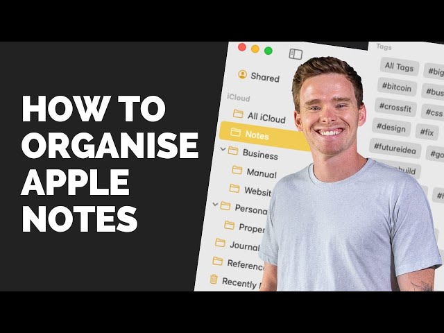 How to organise Apple Notes