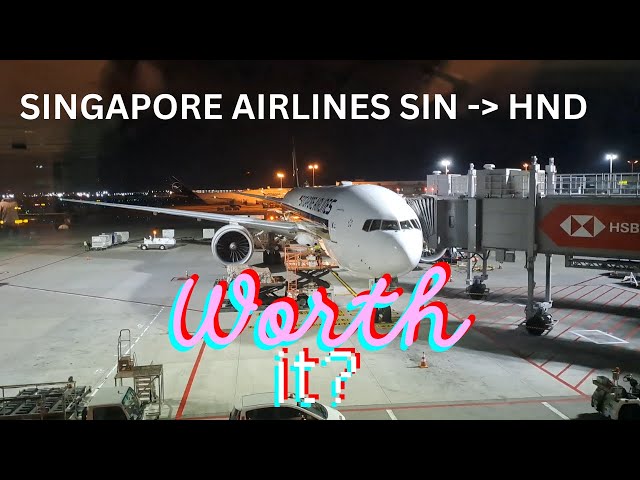 Singapore Airlines SQ636 Premium Economy Experience from Singapore to Haneda, Worth The Cost?