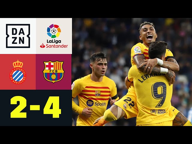 27. Meisterschaft! Barca macht beim Stadtrivalen Titel perfekt: Espanyol - Barcelona | LaLiga | DAZN