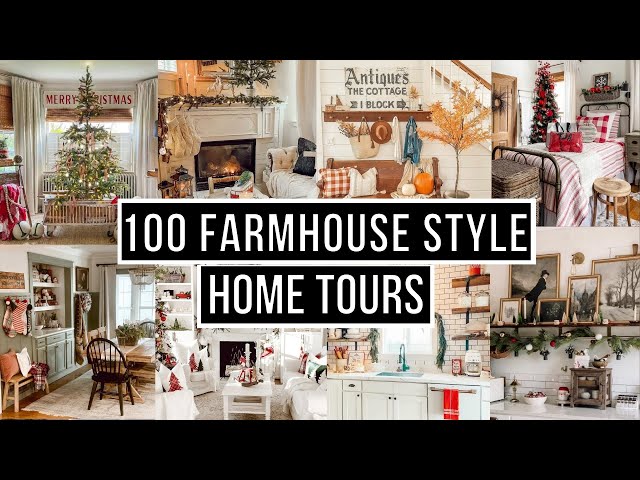 100 Farmhouse Home Tours of 2022 - Music Only!