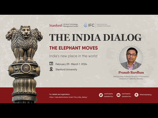 Keynote Address on “Reflections on Political Economy of New India” by Pranab Bardhan